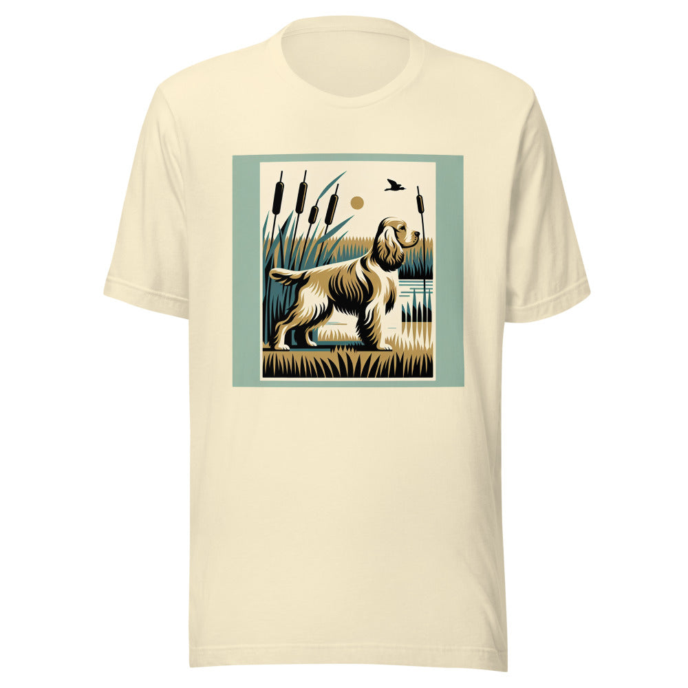 Cocker Spaniel Shirt | Adventure Dog Tee | Hunting Dog Gift | Cocker Spaniel Owner | Field Dog