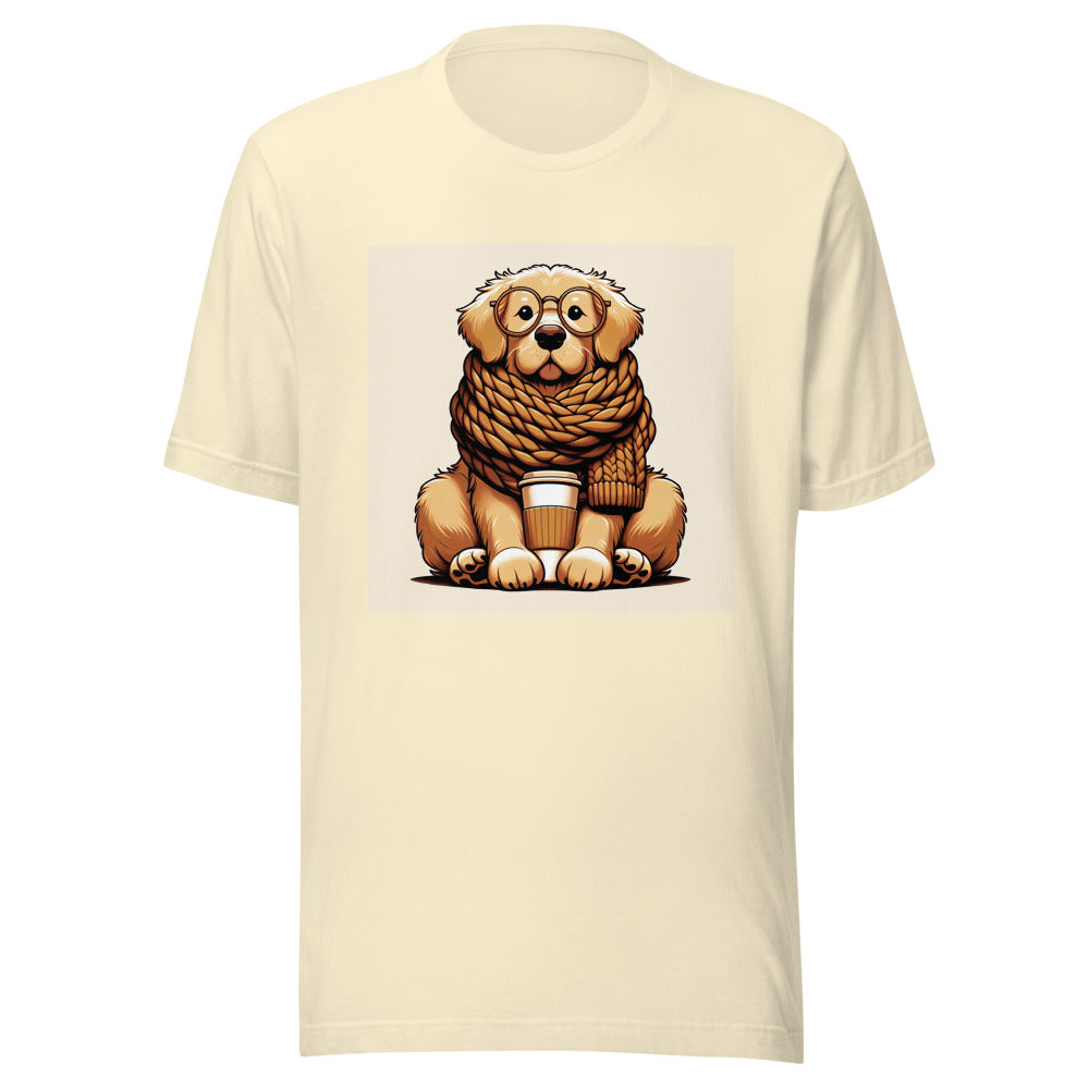 Golden Retriever Coffee Shirt | Funny Dog Mom Gift | Cute Golden Retriever Tee | Dog Lover Shirt