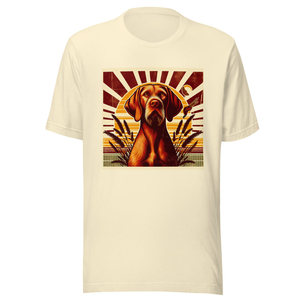 Wirehaired Vizsla Shirt | Retro Vintage WHV Tee | Hunting Dog Gift | Wirehaired Vizsla Owner