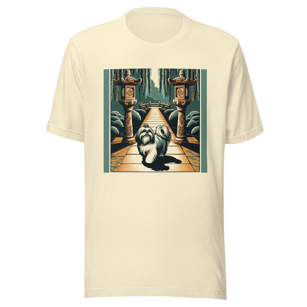 Shih Tzu Shirt | Imperial Garden Adventure Tee | Shih Tzu Mom Gift | Funny Shih Tzu Owner