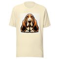 Basset Hound Shirt | Funny Basset Hound Gift | Dog Mom Tee | Basset Hound Owner | Sad Dog Graphic Tee
