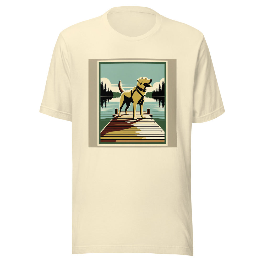 Labrador Retriever Shirt | Lab Dog Adventure Tee | Yellow Lab Gift | Dock Dog Lover | National Parks Style