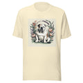 Bulldog Spring Shirt | English Bulldog Tee | Bulldog Mom Gift | Cute Bulldog Botanical Shirt | Dog Lover Spring Tee