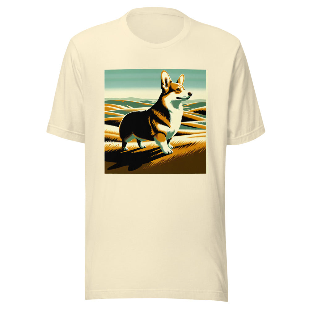 Corgi Adventure Shirt | Pembroke Welsh Corgi Tee | Corgi Dog Mom Gift | National Parks Style Corgi Shirt | Herding Dog Lover