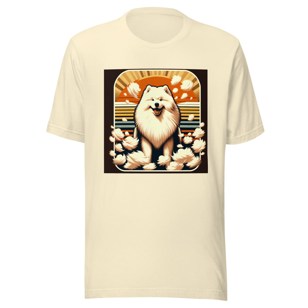 Samoyed Shedding Shirt | Funny Samoyed Tee | Retro Vintage Dog Shirt | Samoyed Mom Gift | Samoyed Owner
