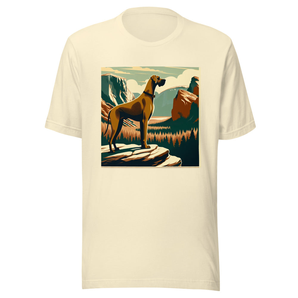 Great Dane Adventure Shirt | National Parks Style Great Dane Tee | Giant Dog Gift | Great Dane Owner