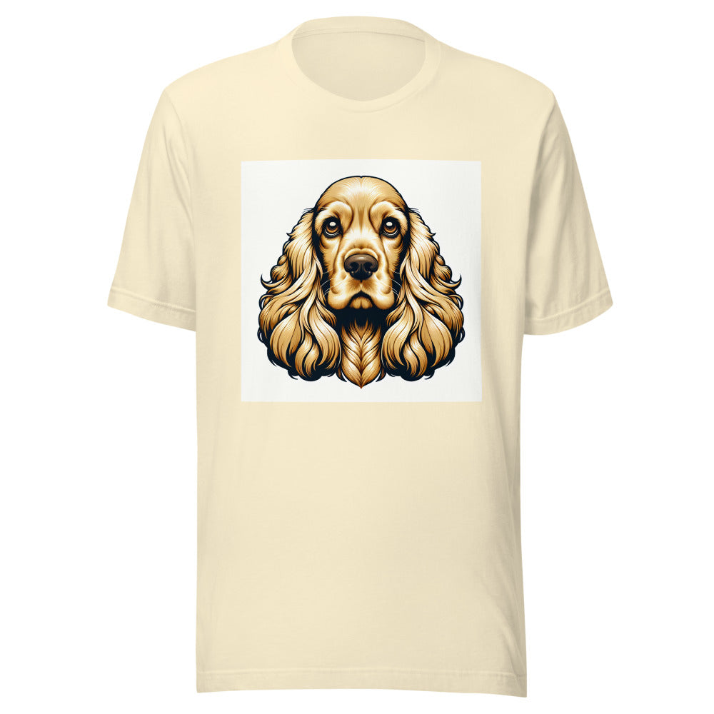 Cocker Spaniel Shirt | Cocker Spaniel Gift | Dog Mom Tee | Cocker Spaniel Owner | Cute Dog Portrait