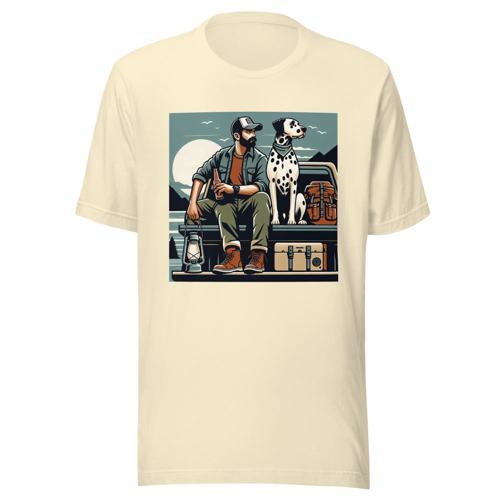 Dalmatian Dog Dad Shirt | Dalmatian Lover Tee | Tailgate Adventure Shirt | Dalmatian Gift for Men