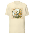 Yellow Lab Shirt Smelling Flowers | Labrador Retriever Tee | Dog Mom Spring Shirt | Lab Lover Gift