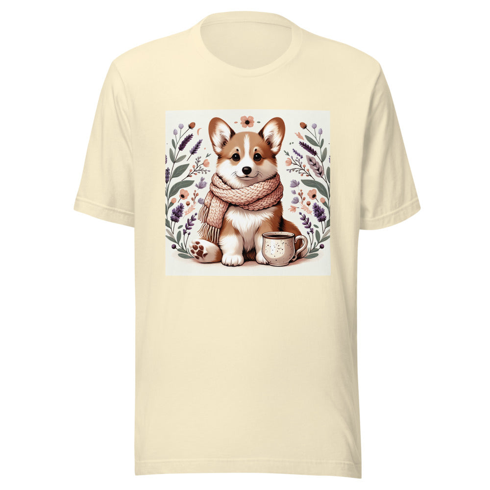 Corgi Dog Mom Shirt | Cottagecore Corgi Tee | Cute Corgi Gift | Pembroke Welsh Corgi Lover | Corgi Mom