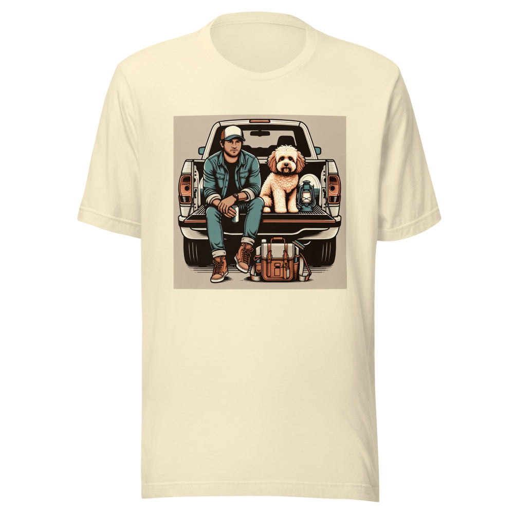 Cavapoo Dog Dad Shirt | Tailgate Camping Tee | Cavapoo Owner Gift | Hiking Dog Dad