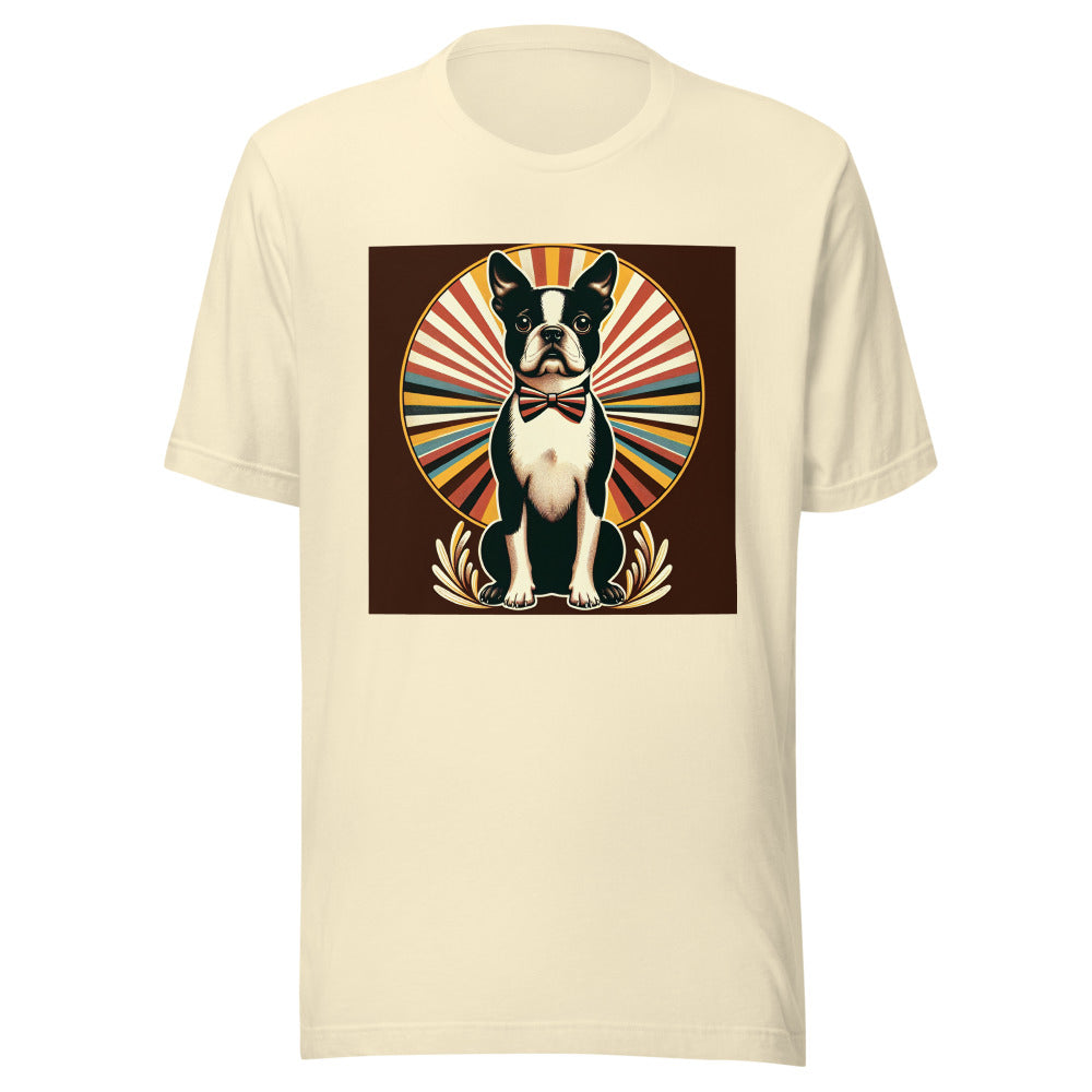 Boston Terrier Shirt | Retro Vintage Dog Tee | Boston Terrier Gift | Funny Dog Mom Shirt | Boston Terrier Owner