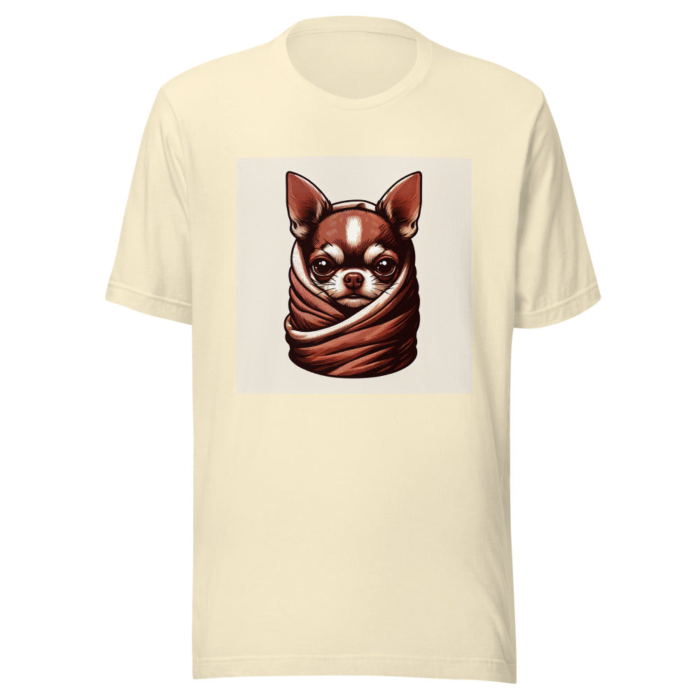 Chihuahua Blanket Burrito Shirt | Funny Chihuahua Tee | Chihuahua Mom Gift | Suspicious Dog Shirt