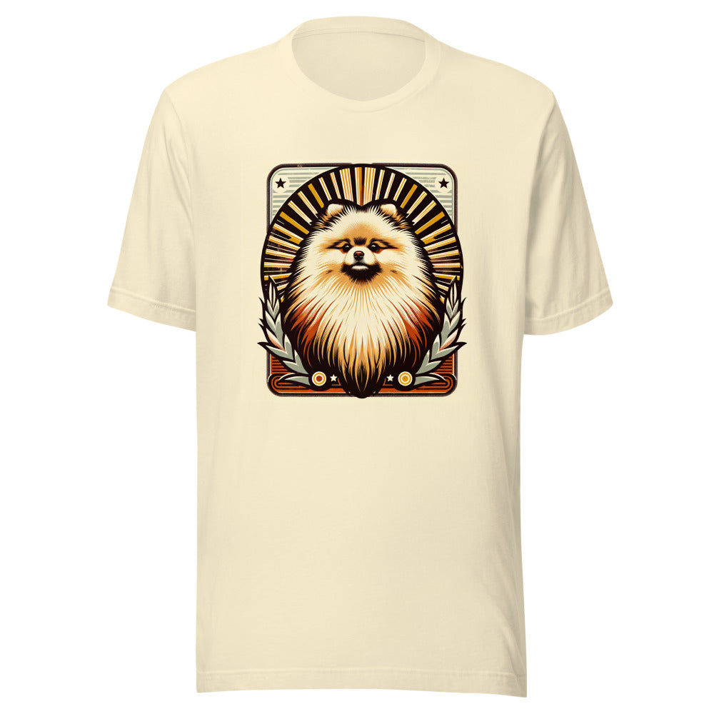 Pomeranian Shirt Retro Vintage | Funny Pom Dog Mom Tee | Pomeranian Gift | Tiny Dog Big Attitude