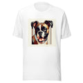 Boxer Dog Shirt | Funny Boxer Face Tee | Dog Mom Gift | Boxer Lover Shirt | Cute Dog Portrait T-Shirt | Boxer Dad Gift