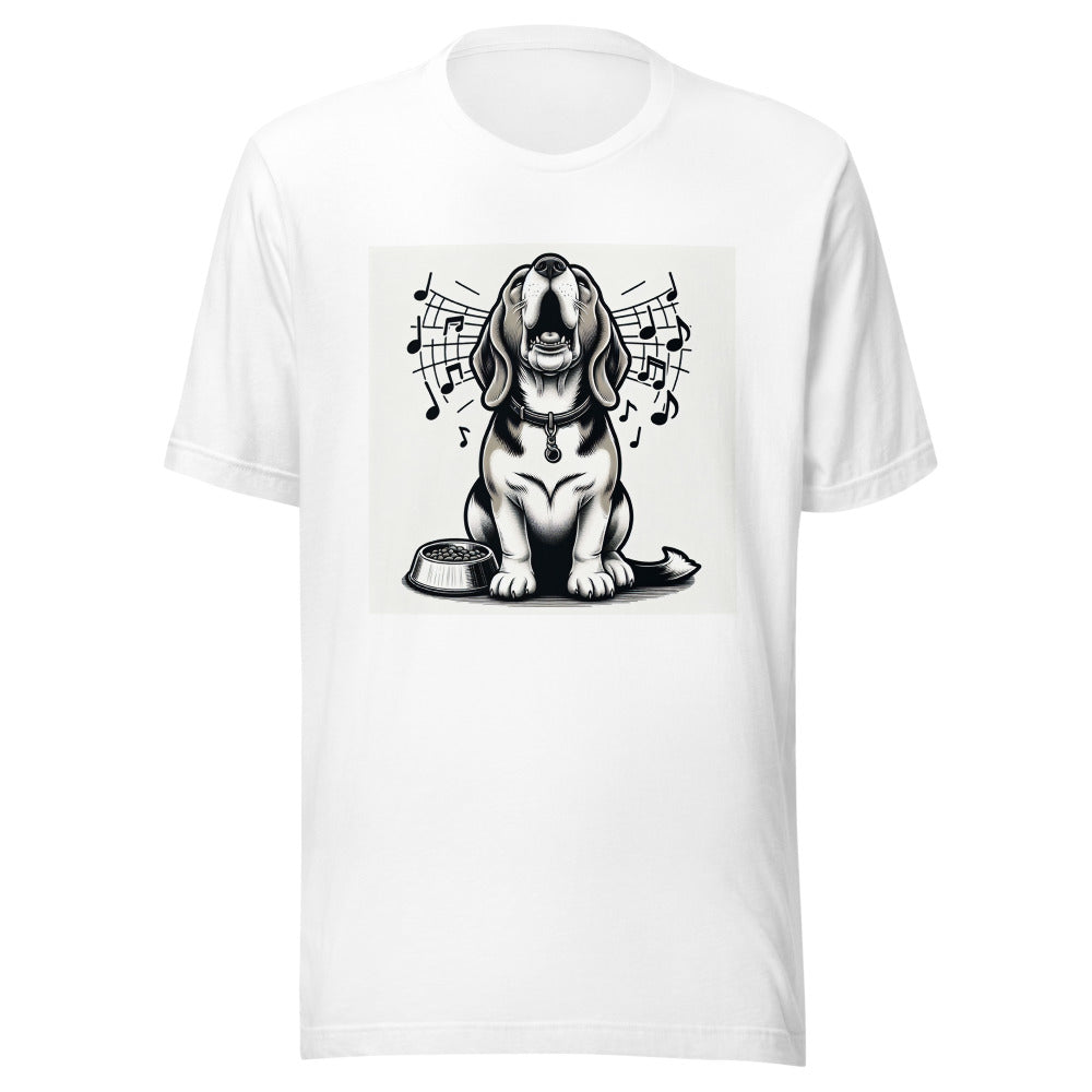 Funny Beagle Shirt | Beagle Howling Tee | Dog Mom Gift | Beagle Owner Shirt | Cute Dog Lover Tshirt | Beagle Parent Gift
