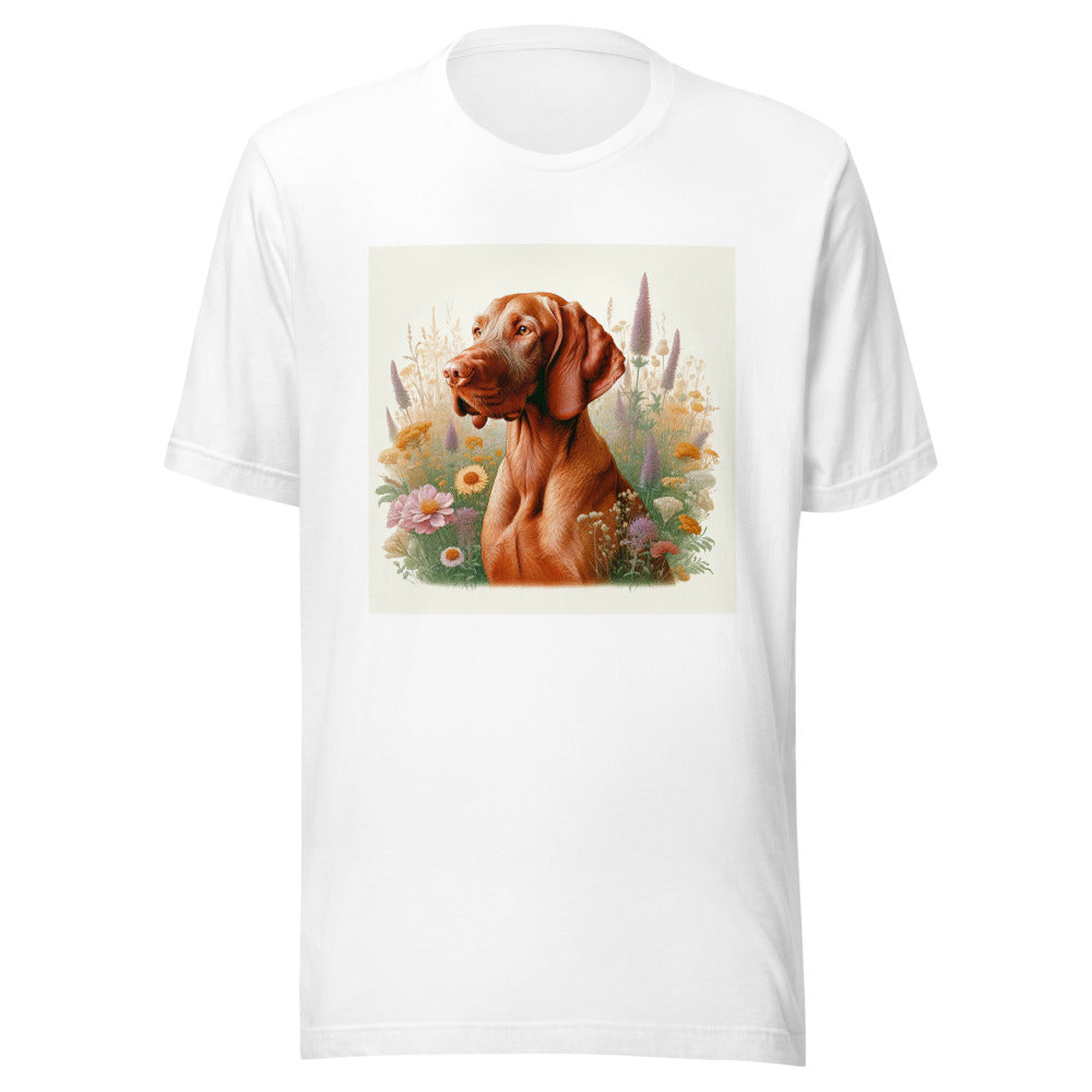 Wirehaired Vizsla Shirt | Spring Dog Tee | Vizsla Lover Gift | Hungarian Dog Breed Shirt | Cute Dog Mom Tee | Vizsla Owner Gift