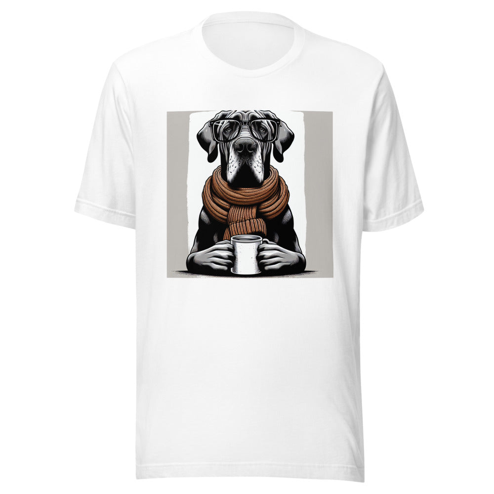 Great Dane Shirt | Funny Dog Mom Tee | Great Dane Coffee Lover Gift | Gentle Giant Dog Shirt | Great Dane Owner Gift