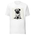 Funny Pug Shirt | Pug Food Obsessed Tee | Dog Lover Gift | Pug Mom Dad Shirt | Cute Pug Owner Tshirt | Pug Life Apparel