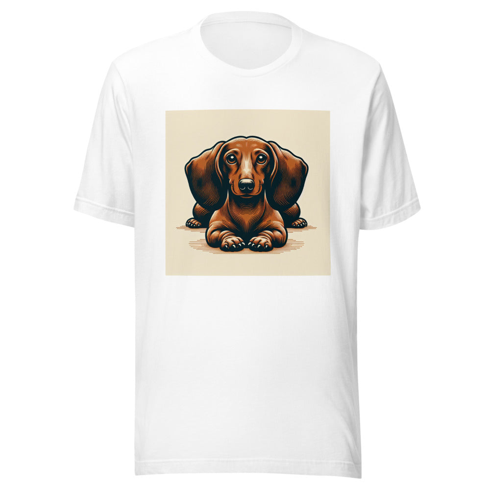 Dachshund Shirt | Stubborn Wiener Dog Tee | Doxie Owner Gift | Sausage Dog Portrait | Dachshund Mom Shirt | Dog Lover Tshirt
