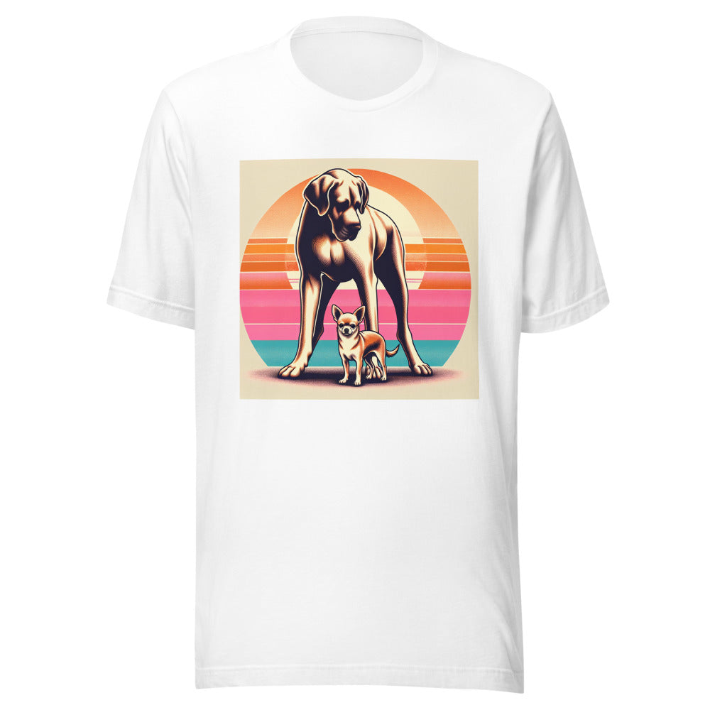 Chihuahua King Shirt | Retro Vintage Dog Tee | Chihuahua Owner Gift | Funny Small Dog Shirt | Napoleon Complex Dog Lover Tee