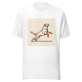 Labrador Retriever Shirt | Minimalist Dog Tee | Lab Owner Gift | Single Line Art Dog Shirt | Terracotta Lab Silhouette