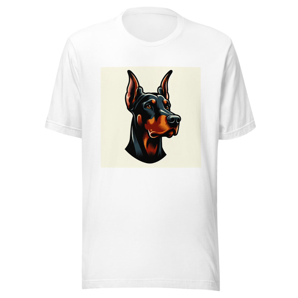 Doberman Shirt | Natural Ears Doberman Pinscher Tee | Doberman Mom Gift | Velcro Dog Owner Shirt