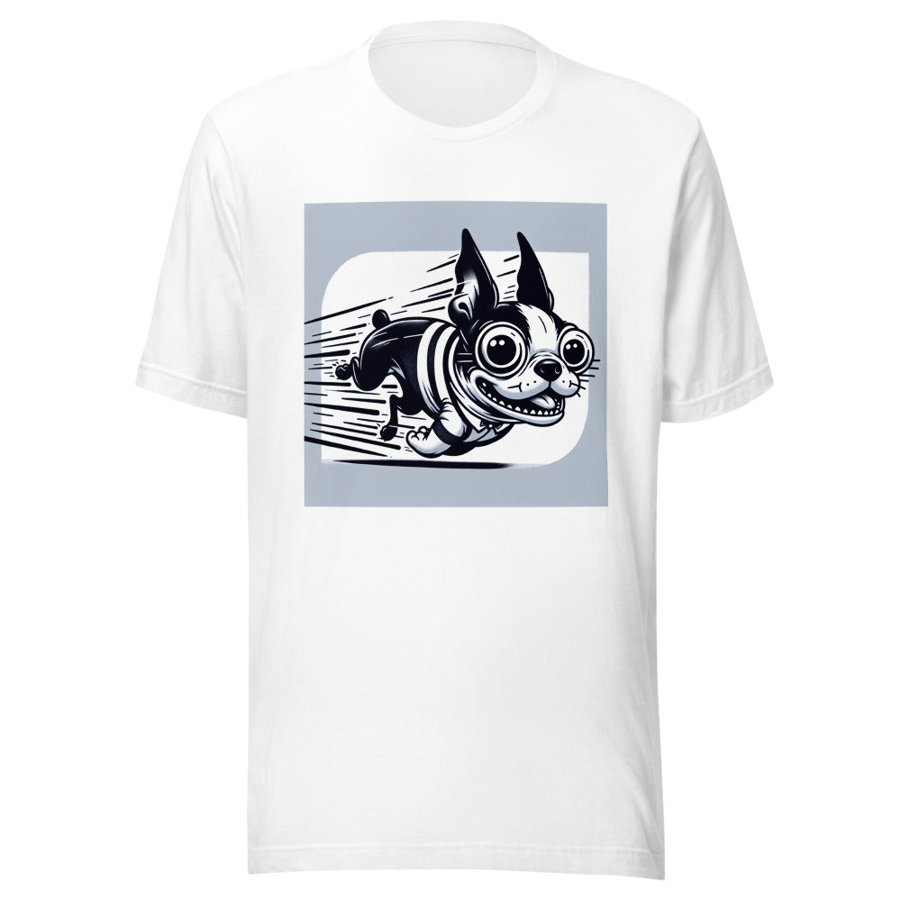 Funny Boston Terrier Shirt | Zoomies Dog Tee | Boston Terrier Mom Gift | Crazy Dog Lover Tshirt