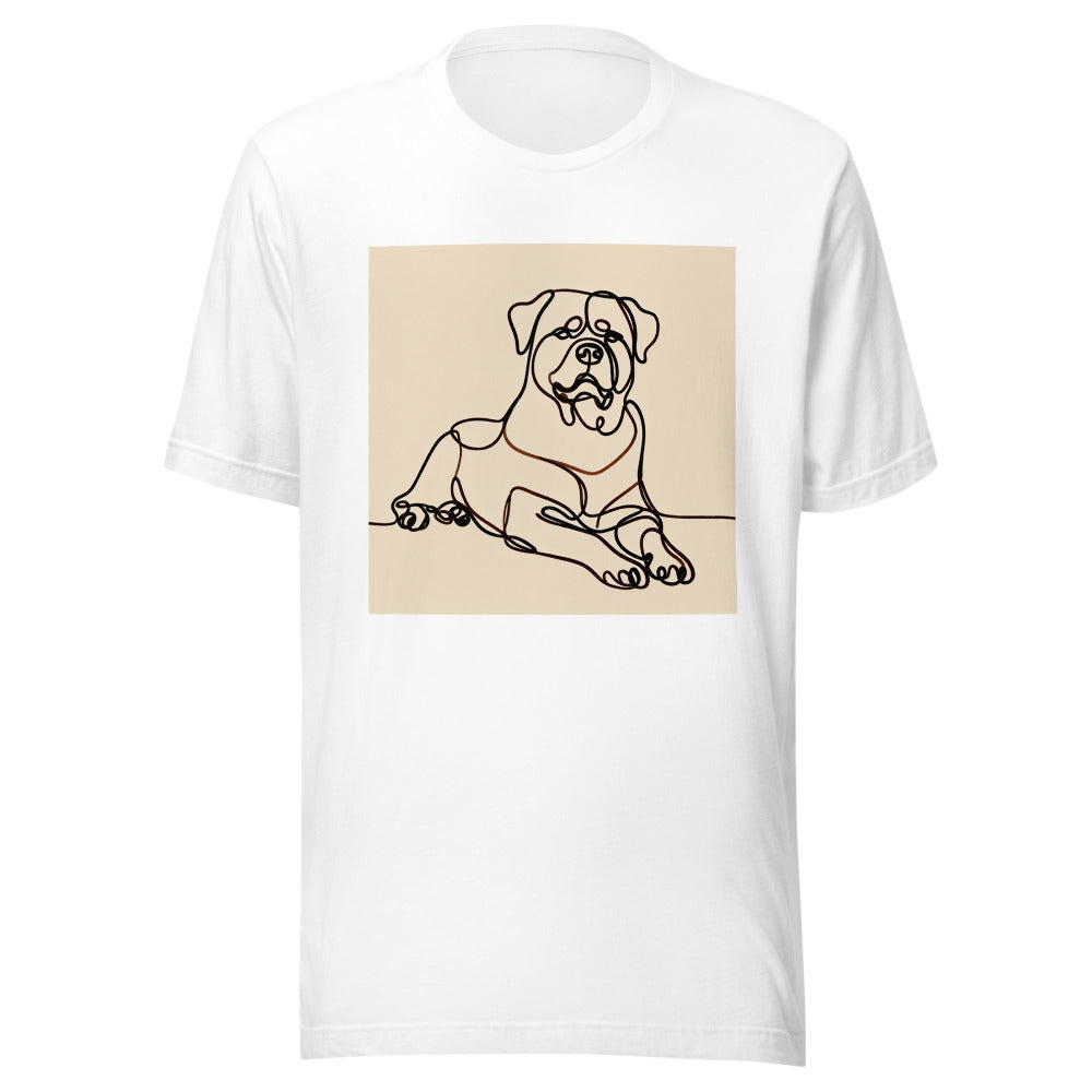 Rottweiler Shirt Minimalist | Rottweiler Mom Gift | Funny Rottweiler Tee | Rottweiler Owner
