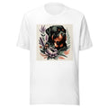 Rottweiler Spring Botanical Shirt | Rottweiler Mom Gift | Cute Rottweiler Tee | Rottweiler Lover