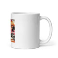 Rottweiler Mug Retro 70s | Vintage Dog Coffee Cup | Rottie Owner Gift | Cool Aviator Sunglasses Dog Mug | Rottweiler Lover Present