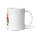 Doberman Mug Retro 80s | Vintage Dog Coffee Cup | Doberman Owner Gift | Synthwave Dog Mug | 80s Aesthetic Pet Gift