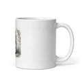 Maltese Dog Mug | Spring Floral Coffee Cup | Maltese Mom Gift | Dog Lover Mug | Watercolor Pet Portrait | Maltese Owner Present