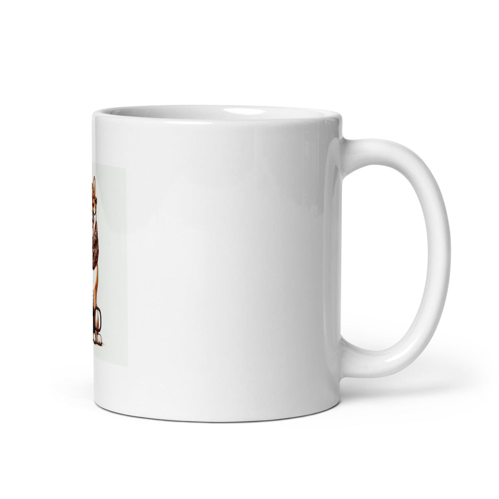 Shiba Inu Mug | Dog Mom Coffee Cup | Funny Shiba Inu Gift | Cute Dog Lover Mug | Japanese Dog Breed | Hipster Dog Mug