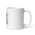 Beagle Coffee Mug | Dog Mom Gift | Beagle With Glasses Design | Cute Beagle Lover Mug | Dog Coffee Cup | Beagle Owner Gift