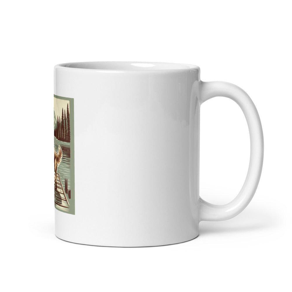 Golden Retriever Adventure Mug | National Parks Style Dog Mug | Golden Retriever Gift | Dog Mom Mug | Outdoor Dog Lover