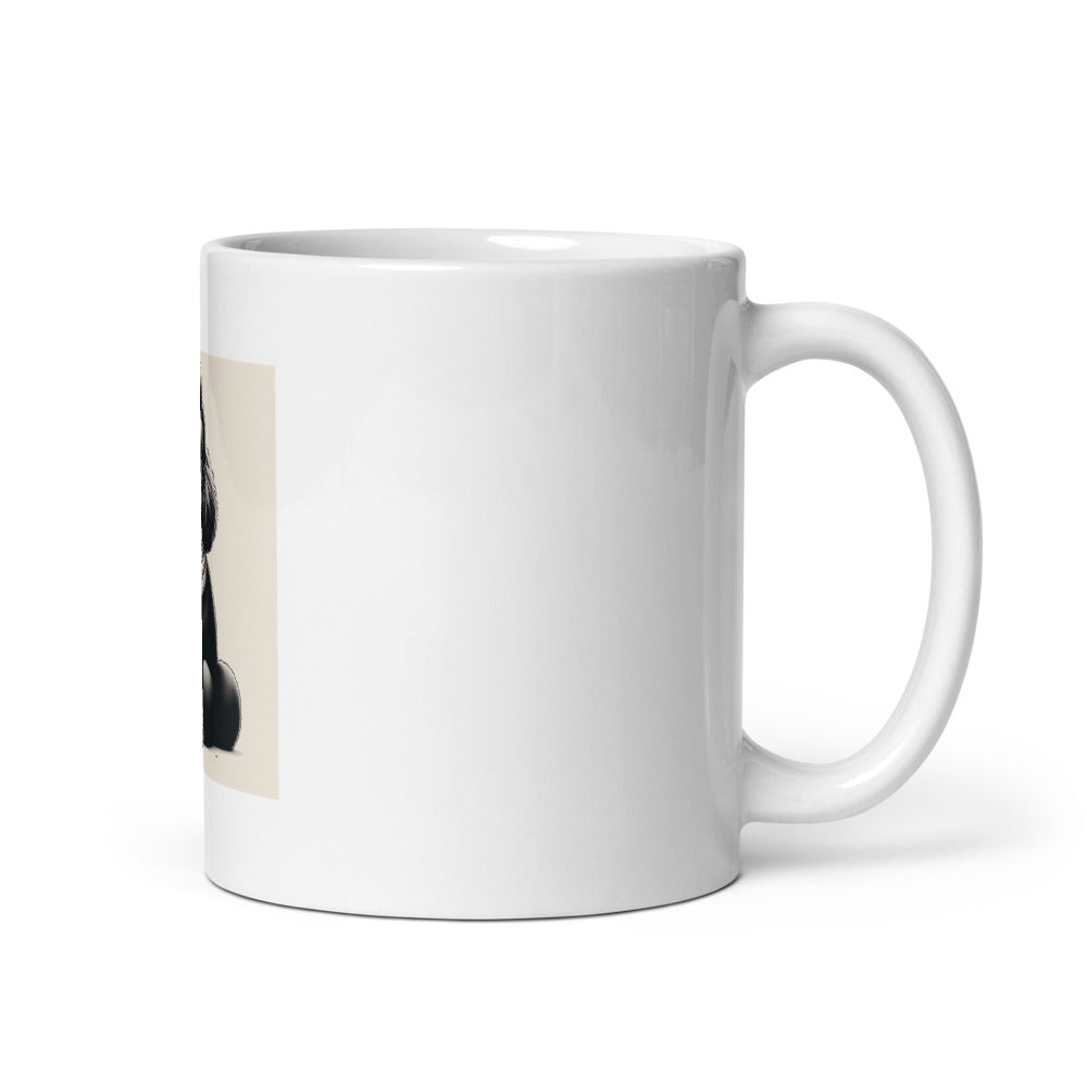 Poodle Mom Mug | Fancy Poodle Coffee Mug | Poodle Gift | Dog Mom Mug | Poodle Lover Cup | Cute Poodle Mug