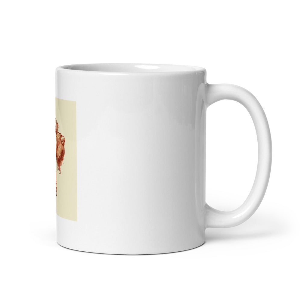 Wirehaired Vizsla Mug | Minimalist Line Art Dog Gift | WHV Owner Coffee Cup | Pointing Dog Mug