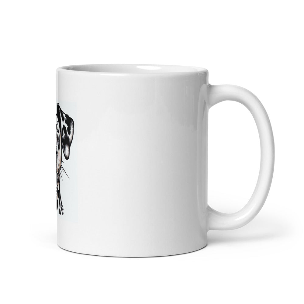Dalmatian Mug | Funny Dalmatian Dog Gift | Crazy Dalmatian Mom Cup | Spotted Dog Coffee Mug