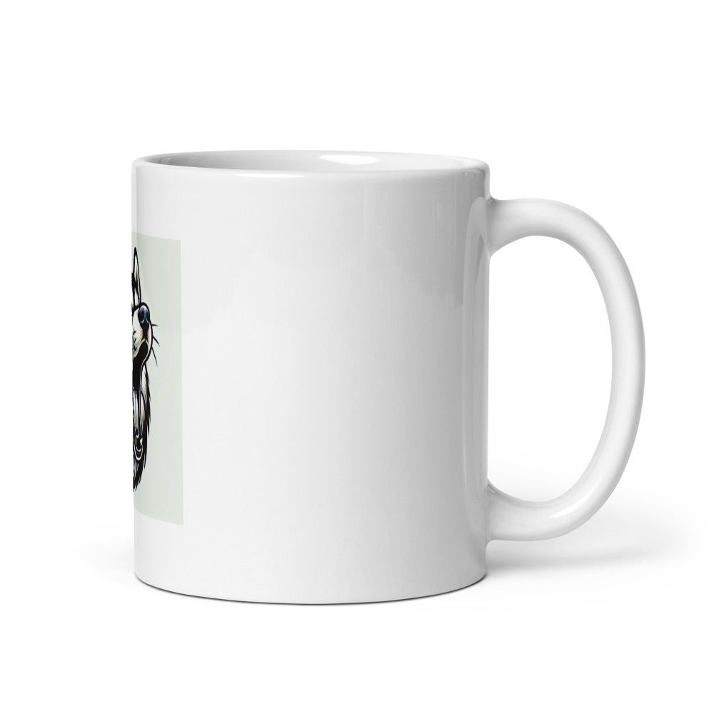 Husky Mug | Dramatic Howling Husky Gift | Siberian Husky Mom | Funny Husky Owner Coffee Mug