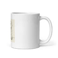 Golden Retriever Minimalist Line Art Mug | One Line Drawing Dog Mom Gift | Golden Retriever Lover Coffee Mug | Cute Dog Mug