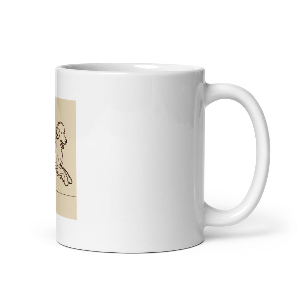 Labradoodle Mug | Minimalist Line Art Coffee Cup | Labradoodle Mom Gift | Doodle Dog Owner