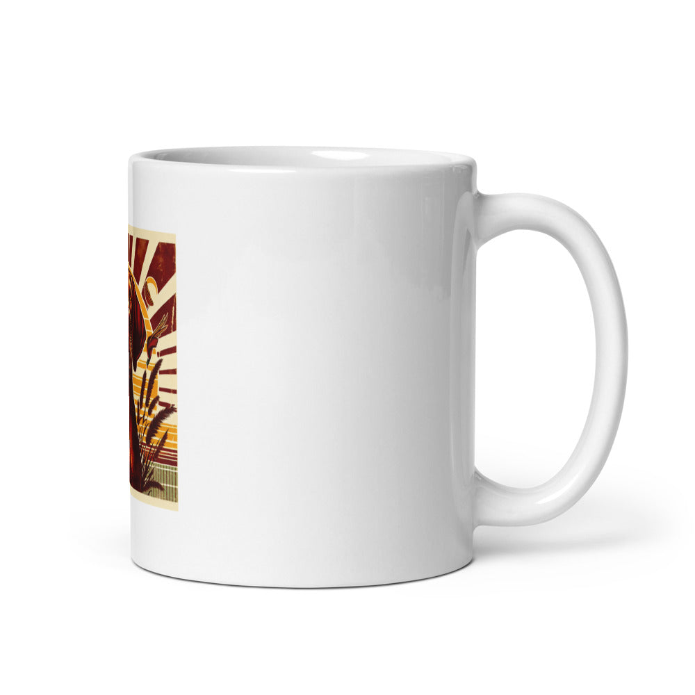 Wirehaired Vizsla Mug | Retro Vintage WHV Gift | Hunting Dog Coffee Mug | Wirehaired Vizsla Owner