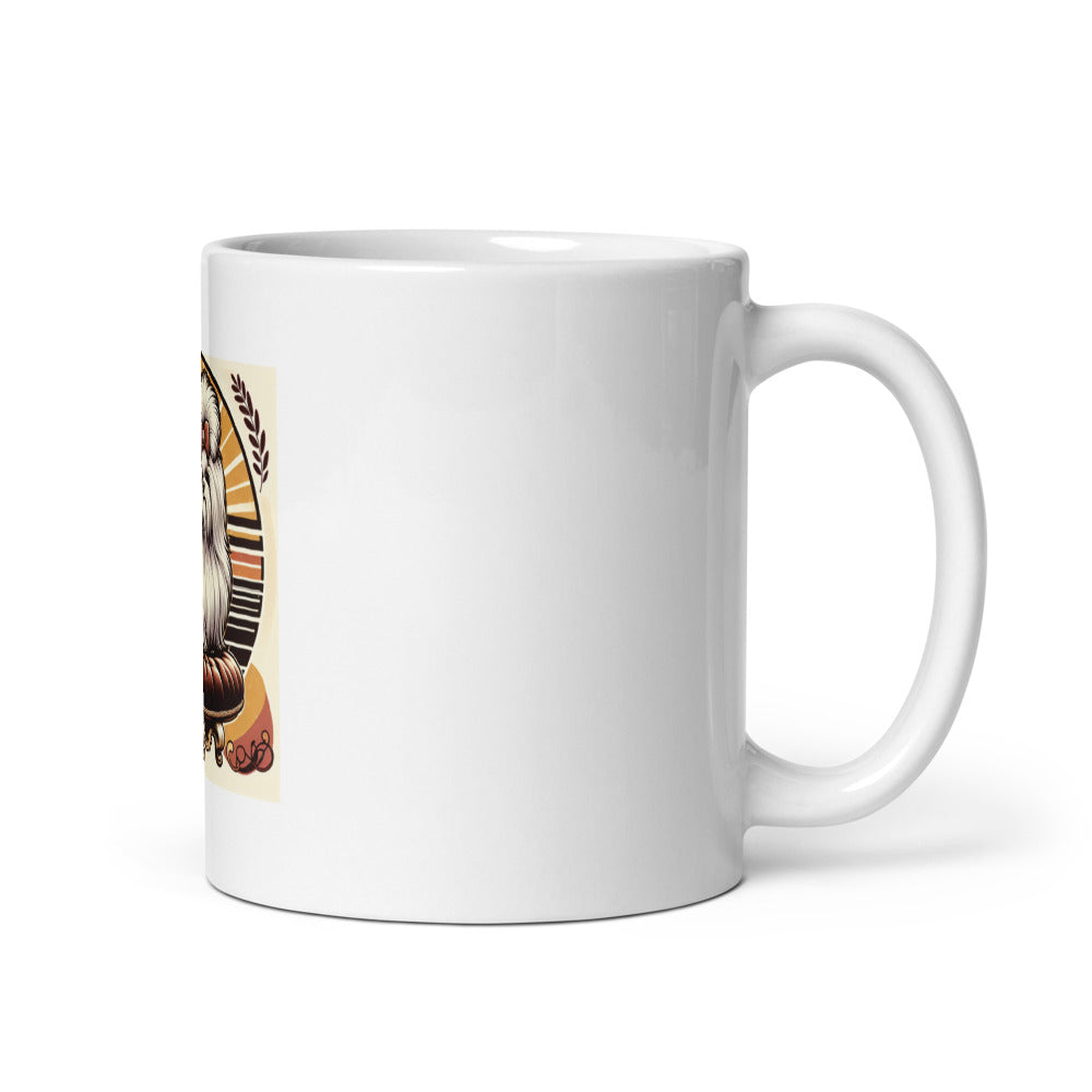 Maltese Mug | Retro Vintage Maltese Dog Gift | Funny Maltese Mom Coffee Mug | Dog Mom Gift