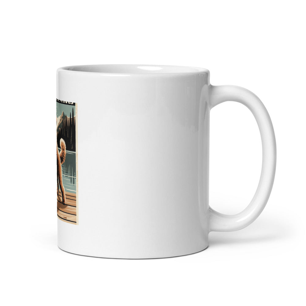 Goldendoodle Mug | Adventure Dog Coffee Cup | Goldendoodle Mom Gift | National Parks Dog Mug | Doodle Dog Gift
