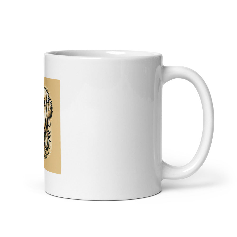 Golden Retriever Mug | Tennis Ball Dog Coffee Cup | Golden Retriever Gift | Dog Mom Mug | Funny Dog Lover Gift