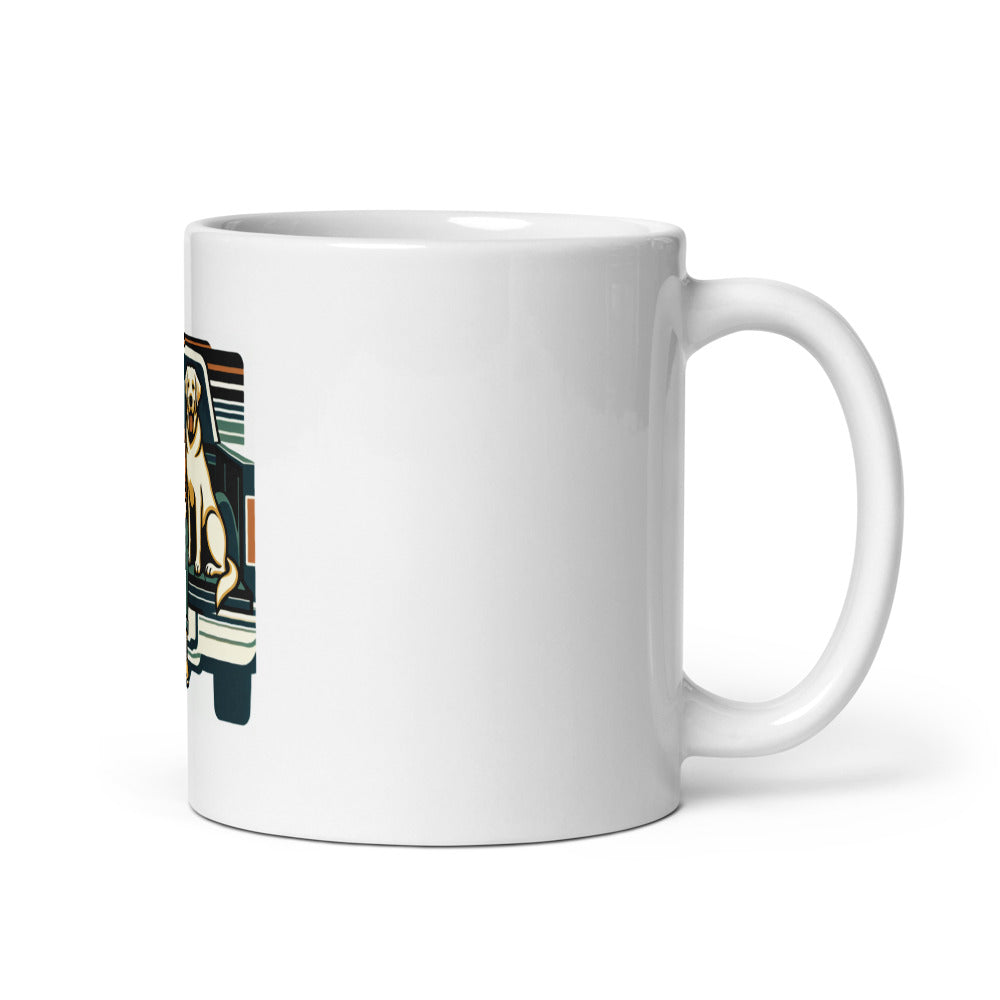 Labrador Retriever Dog Dad Mug | Yellow Lab Gift | Lab Owner Coffee Cup | Dog Dad Gift