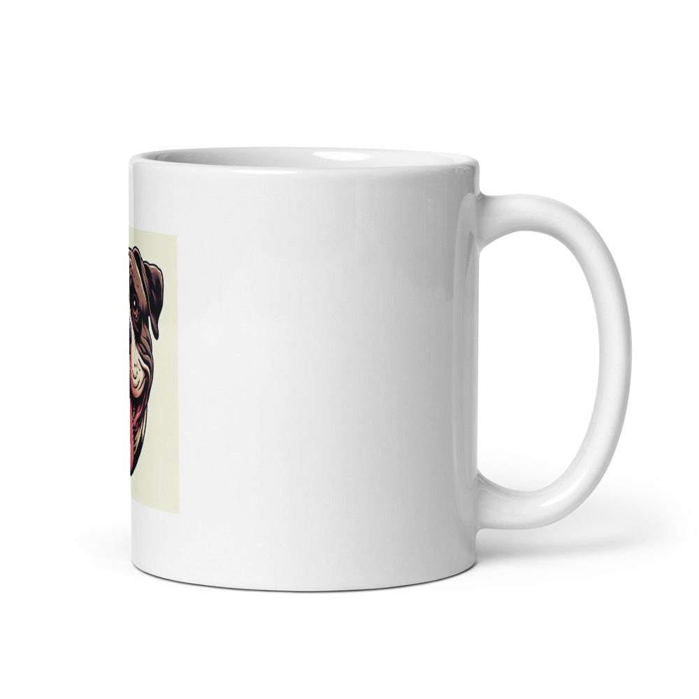 Pit Bull Mug | Pittie Dog Mom Gift | Funny Pit Bull Coffee Mug | Brindle Dog Owner Cup | Pit Bull Lover