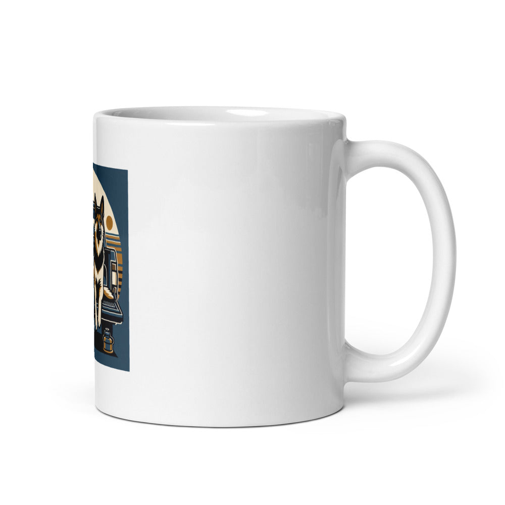 German Shepherd Dog Dad Mug | GSD Truck Tailgate Gift | German Shepherd Owner Coffee Mug | Dog Dad Gift