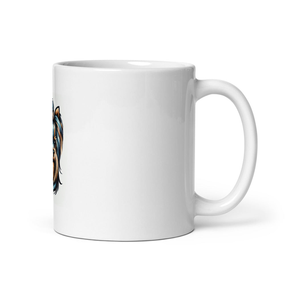 Yorkshire Terrier Mug | Yorkie Gift | Yorkie Mom Coffee Mug | Yorkie Portrait Cup | Dog Mom Gift